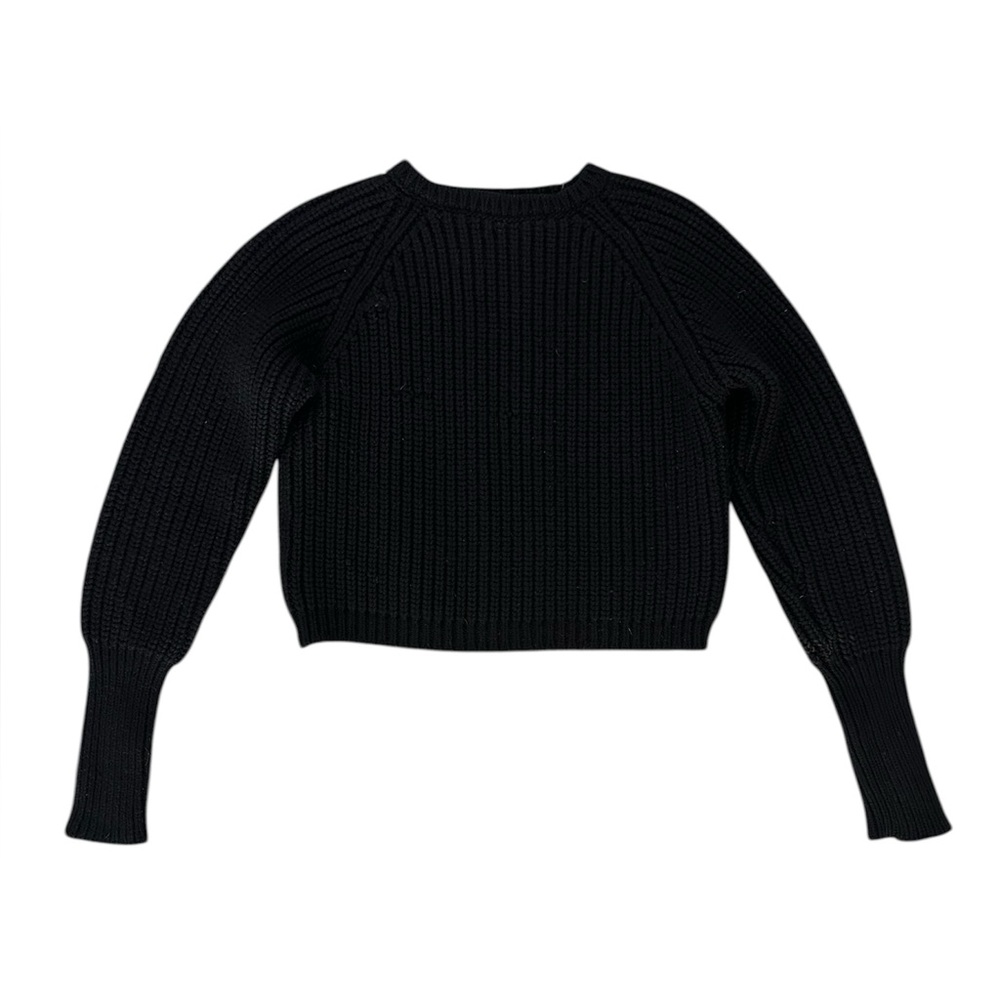 Marni Black Ribbed Crewneck Sweater